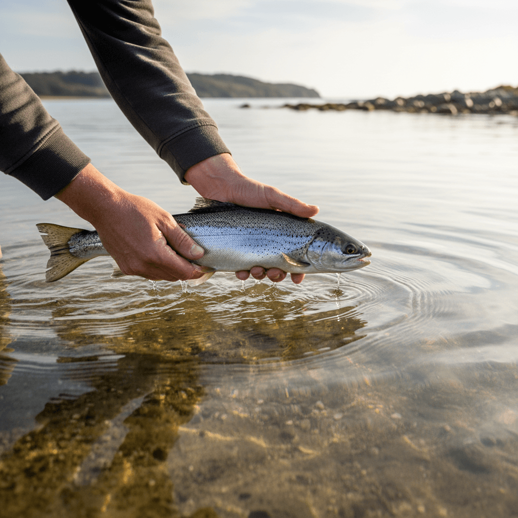 Catch and release — fisk genudsættes