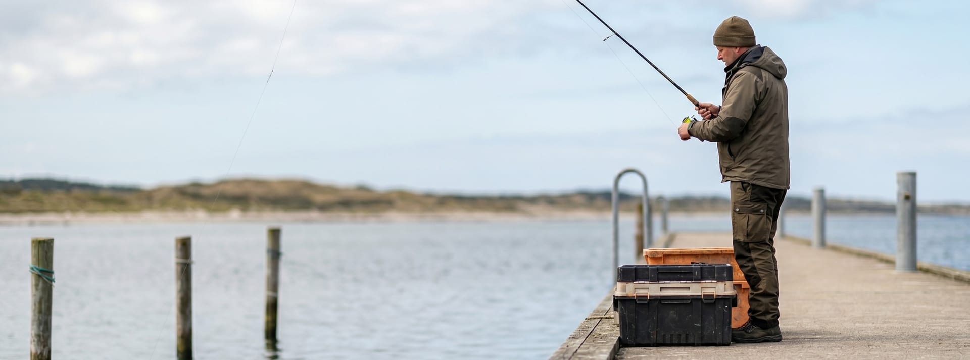 Mole-fiskeri med havstang